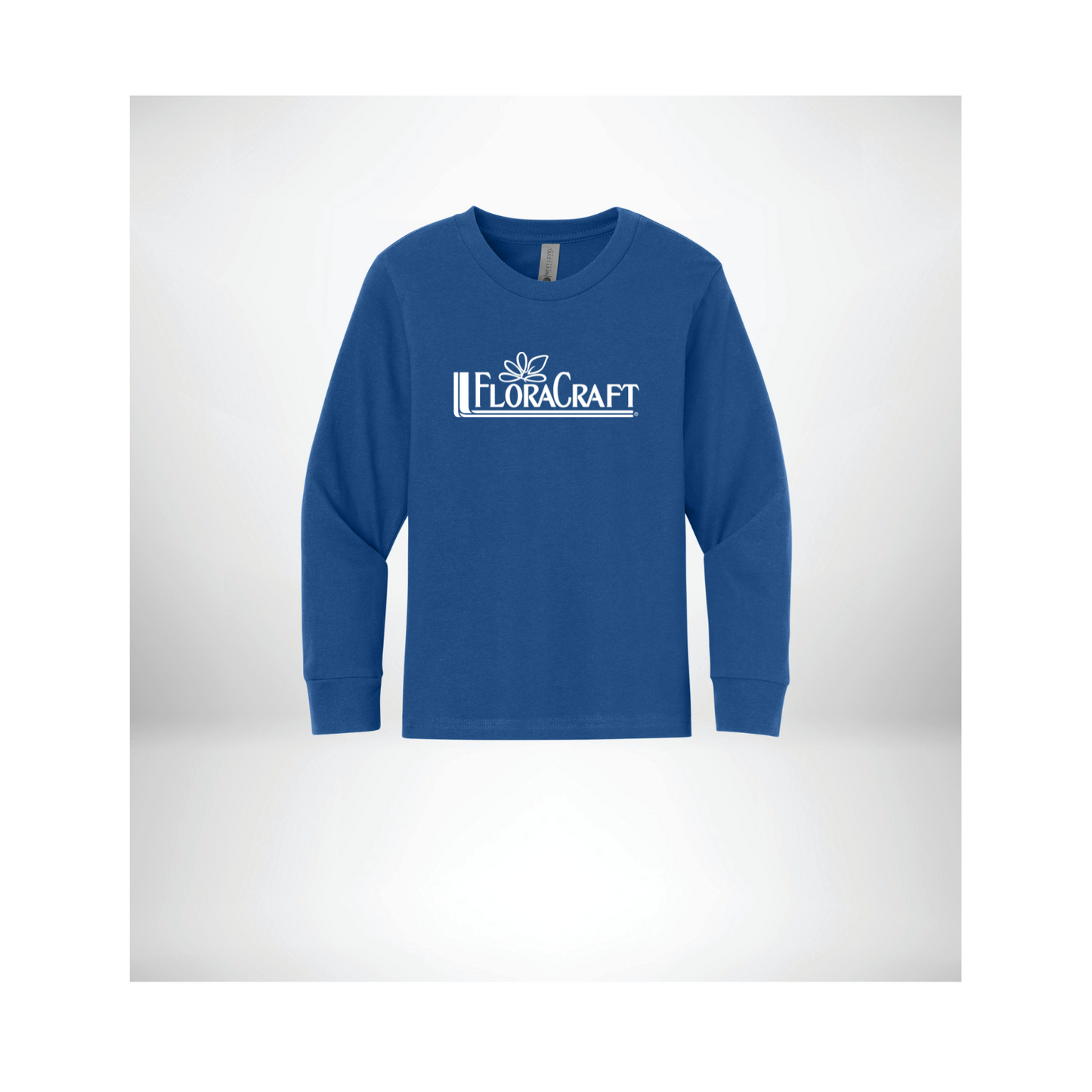 Next Level Apparel® Youth Cotton Long Sleeve Tee