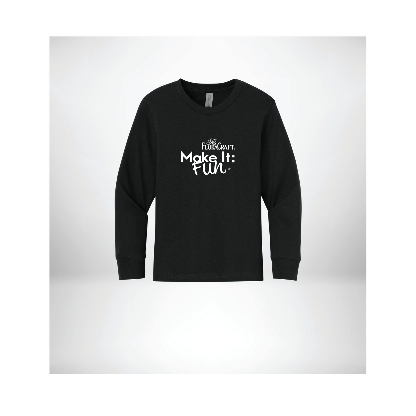 Next Level Apparel® Youth Cotton Long Sleeve Tee