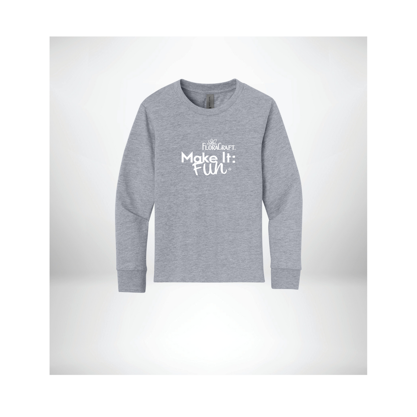Next Level Apparel® Youth Cotton Long Sleeve Tee
