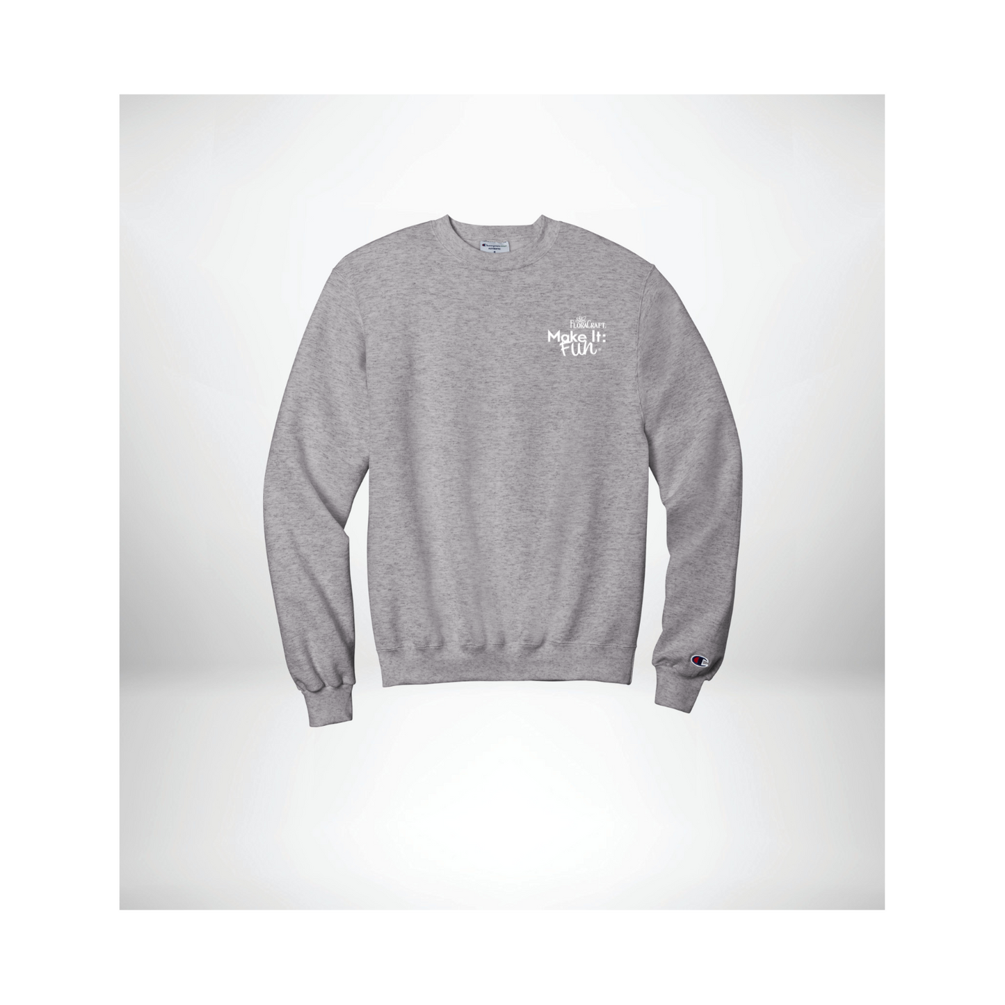 Champion® Powerblend® Crewneck Sweatshirt - Heat Seal