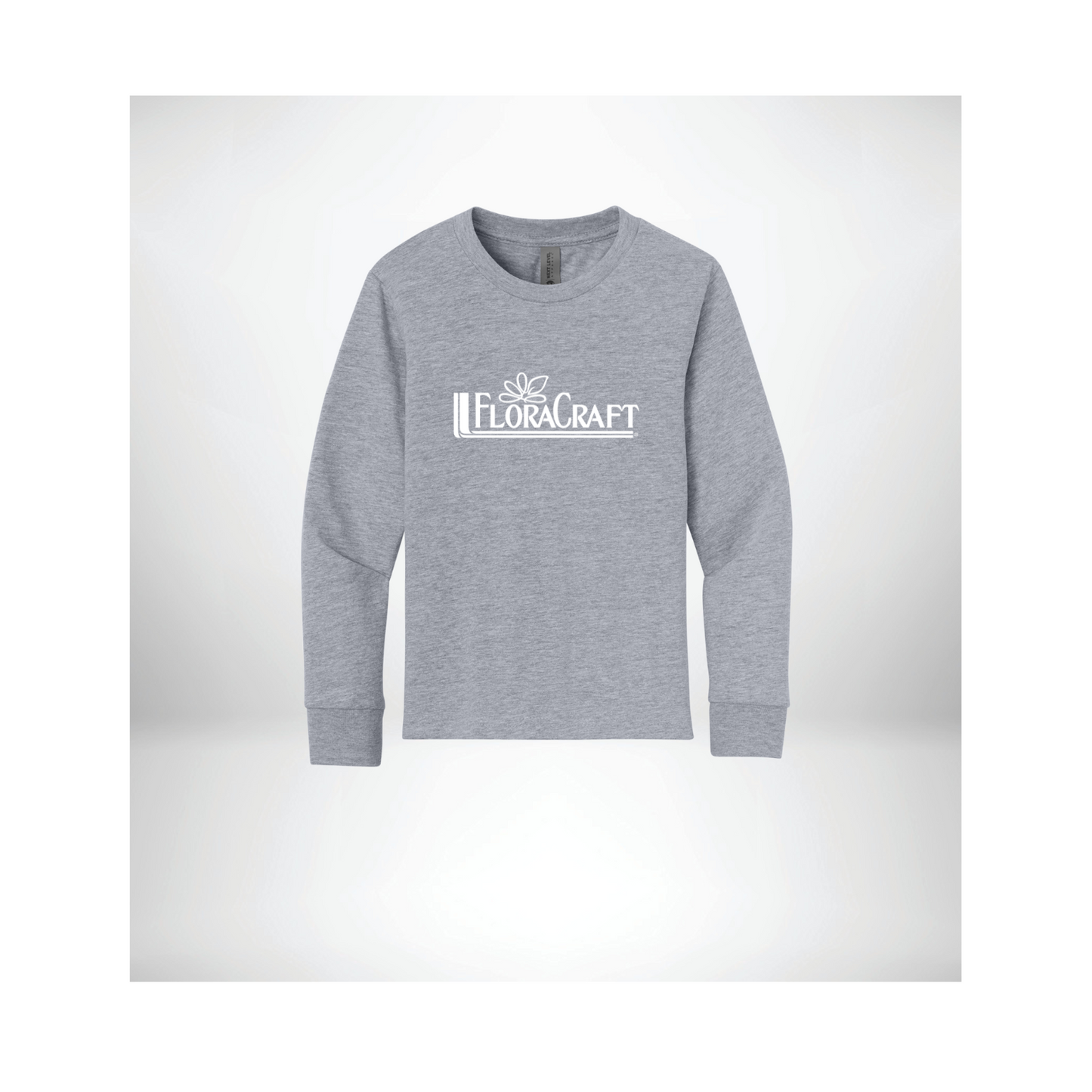 Next Level Apparel® Youth Cotton Long Sleeve Tee