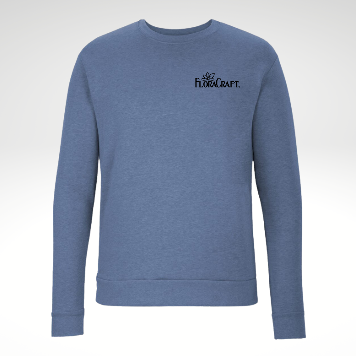 Next Level - Unisex Malibu Crewneck Sweatshirt in Heather Bay Blue