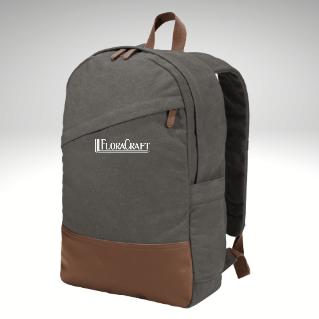 Port Authority ® Cotton Canvas Backpack