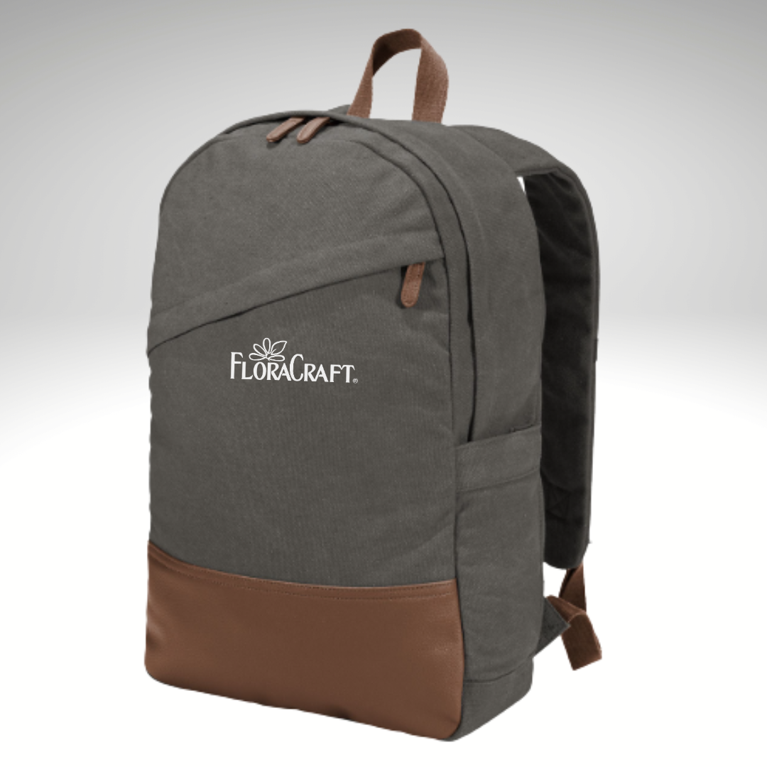 Port Authority ® Cotton Canvas Backpack