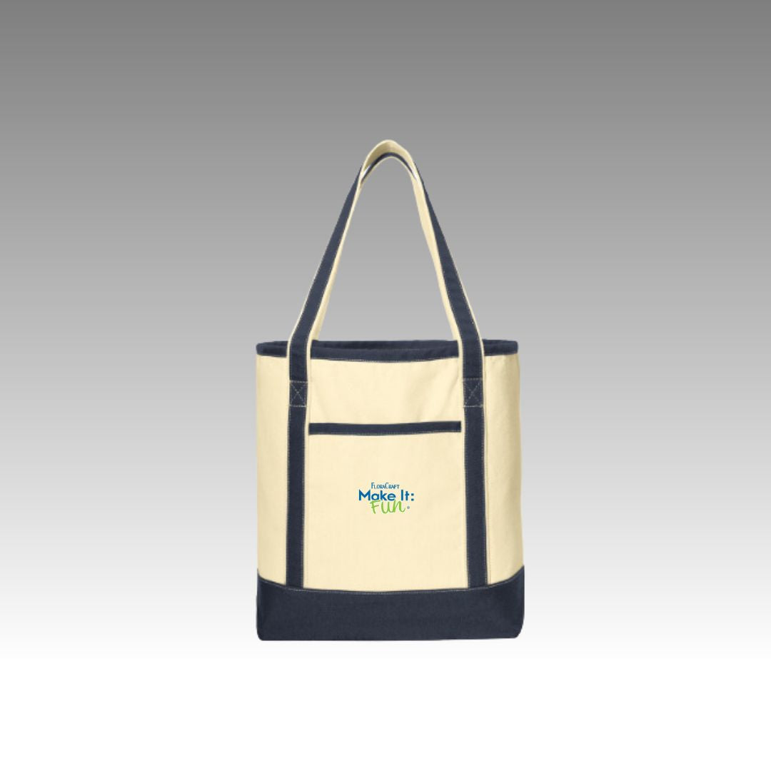 Port Authority® Large Cotton Canvas Boat Tote