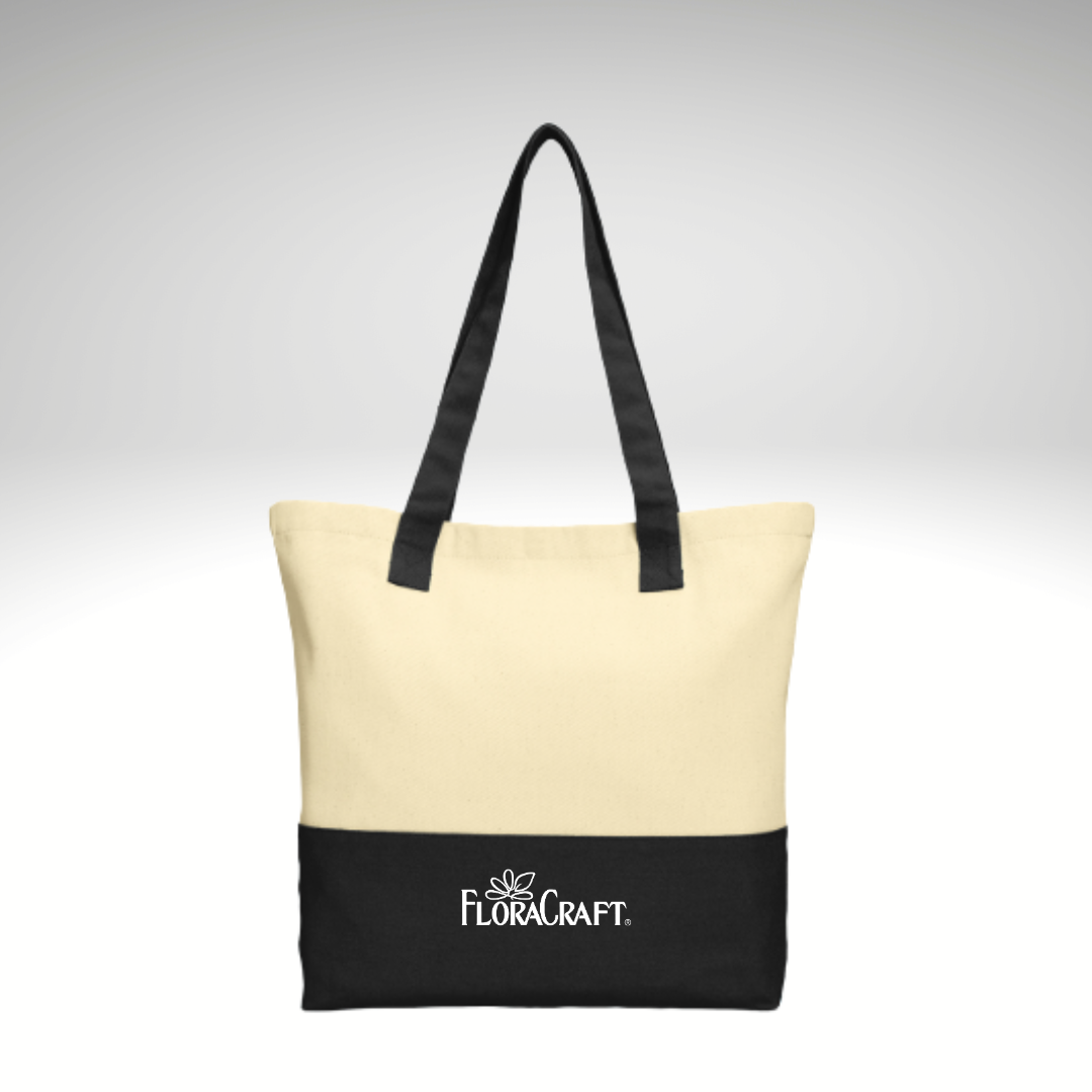 Port Authority® Colorblock Cotton Tote