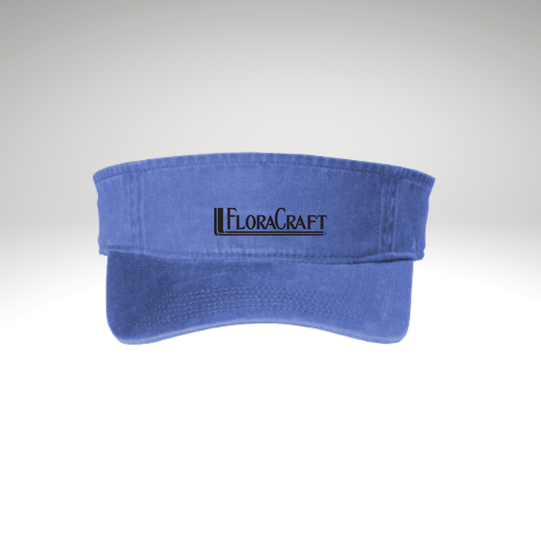 Port Authority® Beach Wash® Visor in Blue Moon