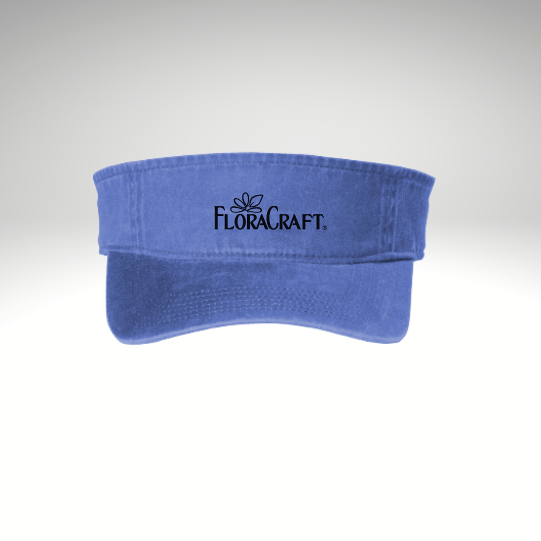 Port Authority® Beach Wash® Visor in Blue Moon