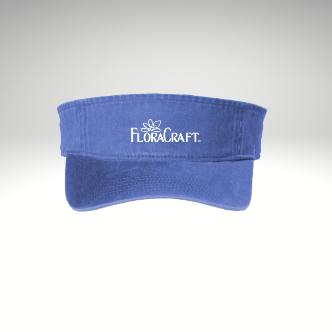 Port Authority® Beach Wash® Visor in Blue Moon