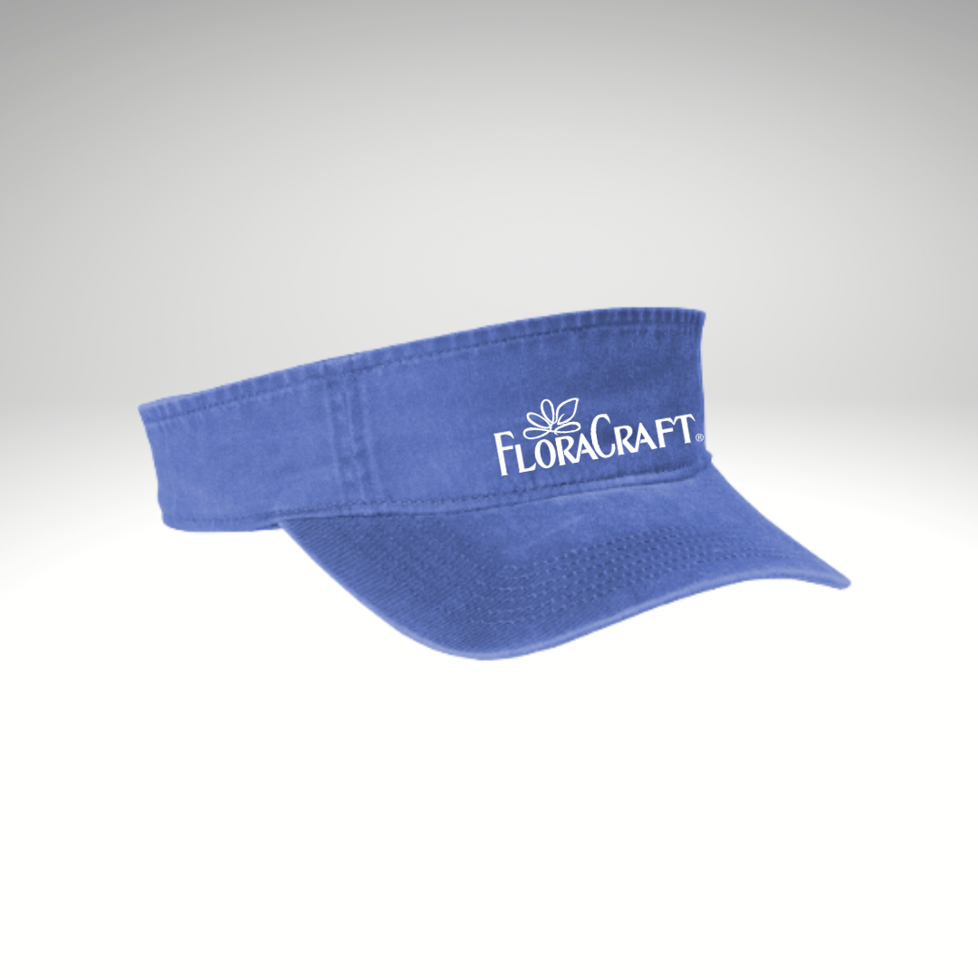 Port Authority® Beach Wash® Visor in Blue Moon