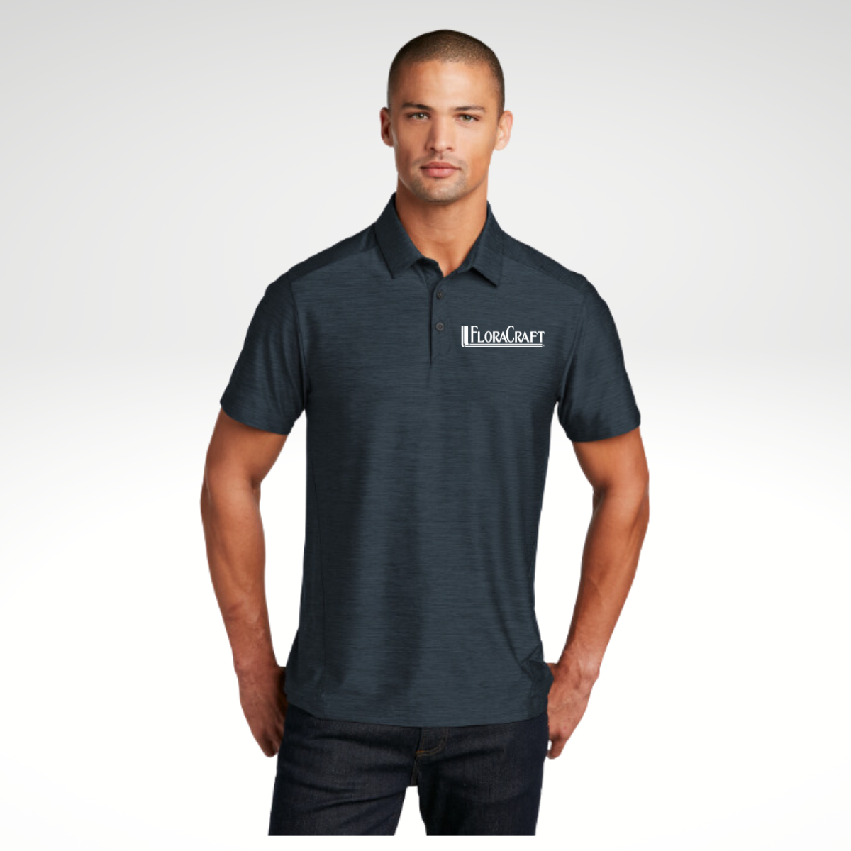 OGIO ® Slate Polo in Navy - Embroidery