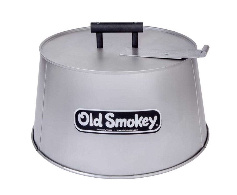 Old Smokey Products 17 in. Charcoal Grill Silver
