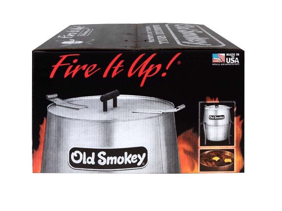 Old Smokey Products 17 in. Charcoal Grill Silver