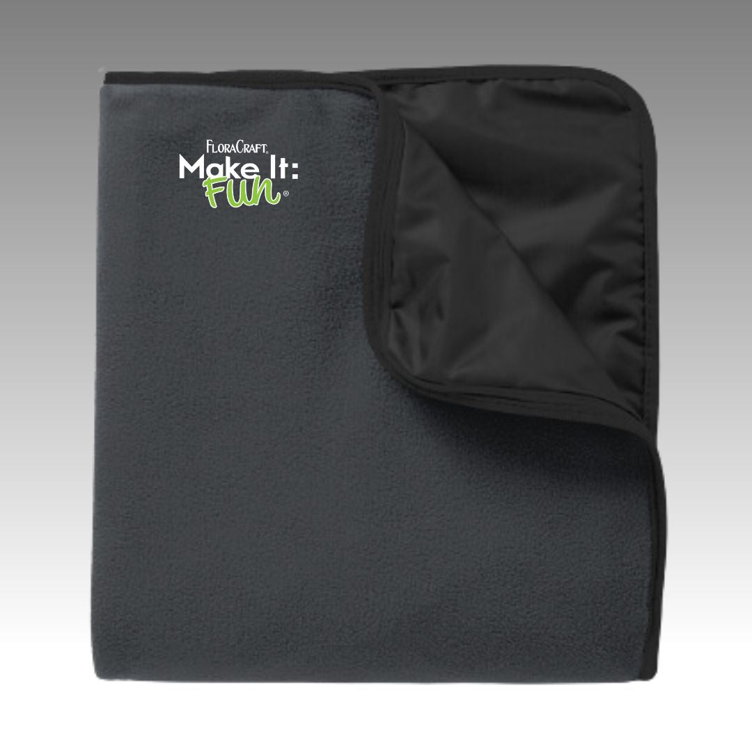 Port Authority® Fleece & Poly Travel Blanket