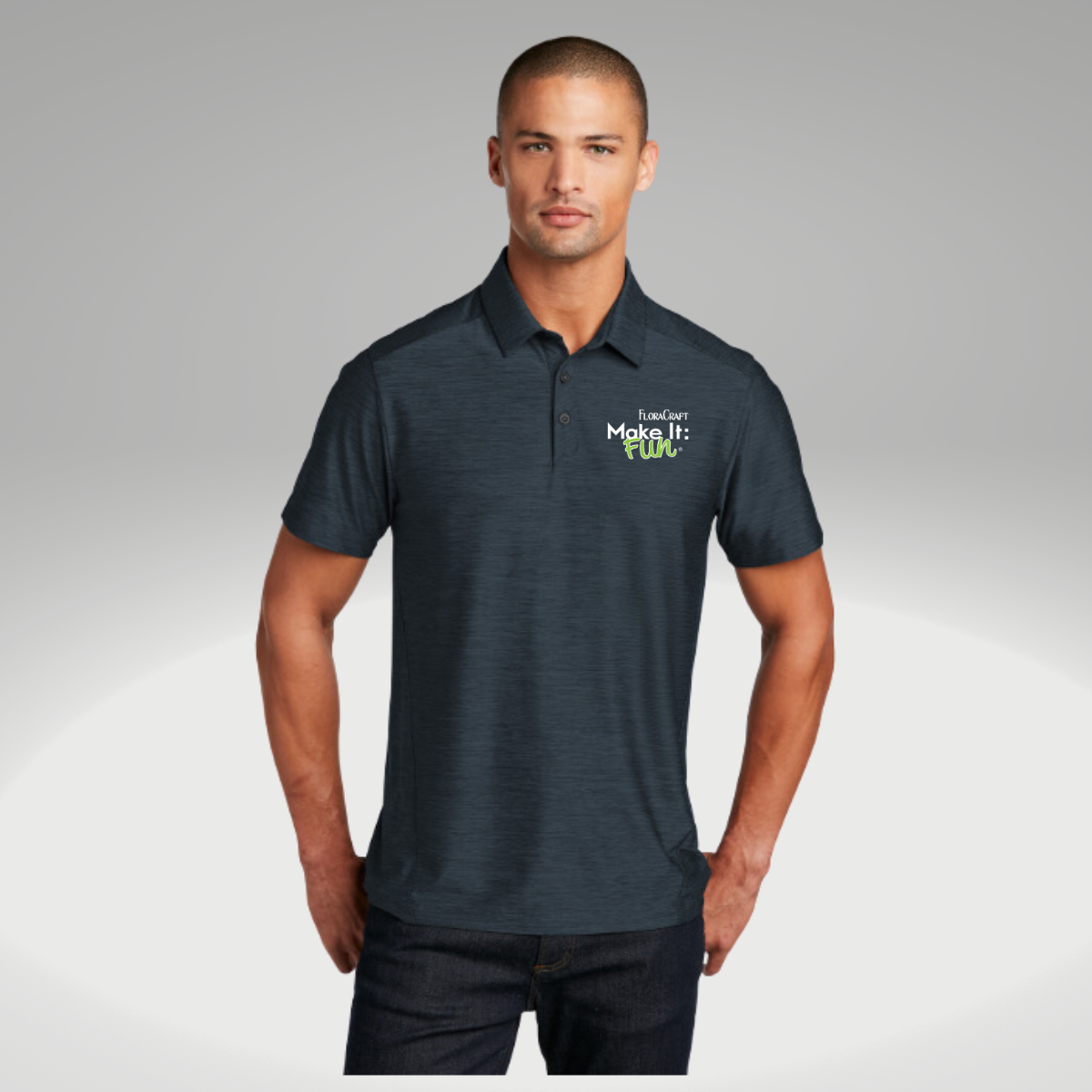 OGIO ® Slate Polo in Navy - Embroidery
