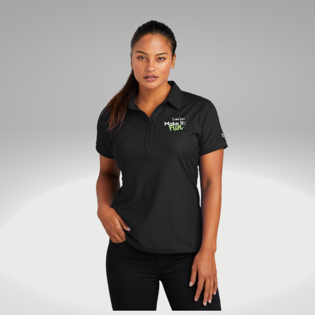 OGIO® - Jewel Polo in Blacktop - Embroidery