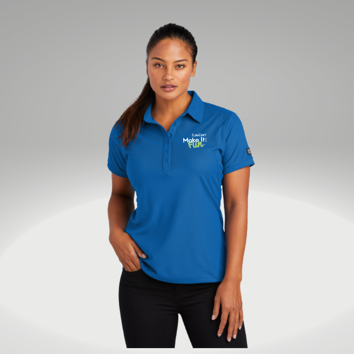 OGIO® - Jewel Polo in Electric Blue - Embroidery