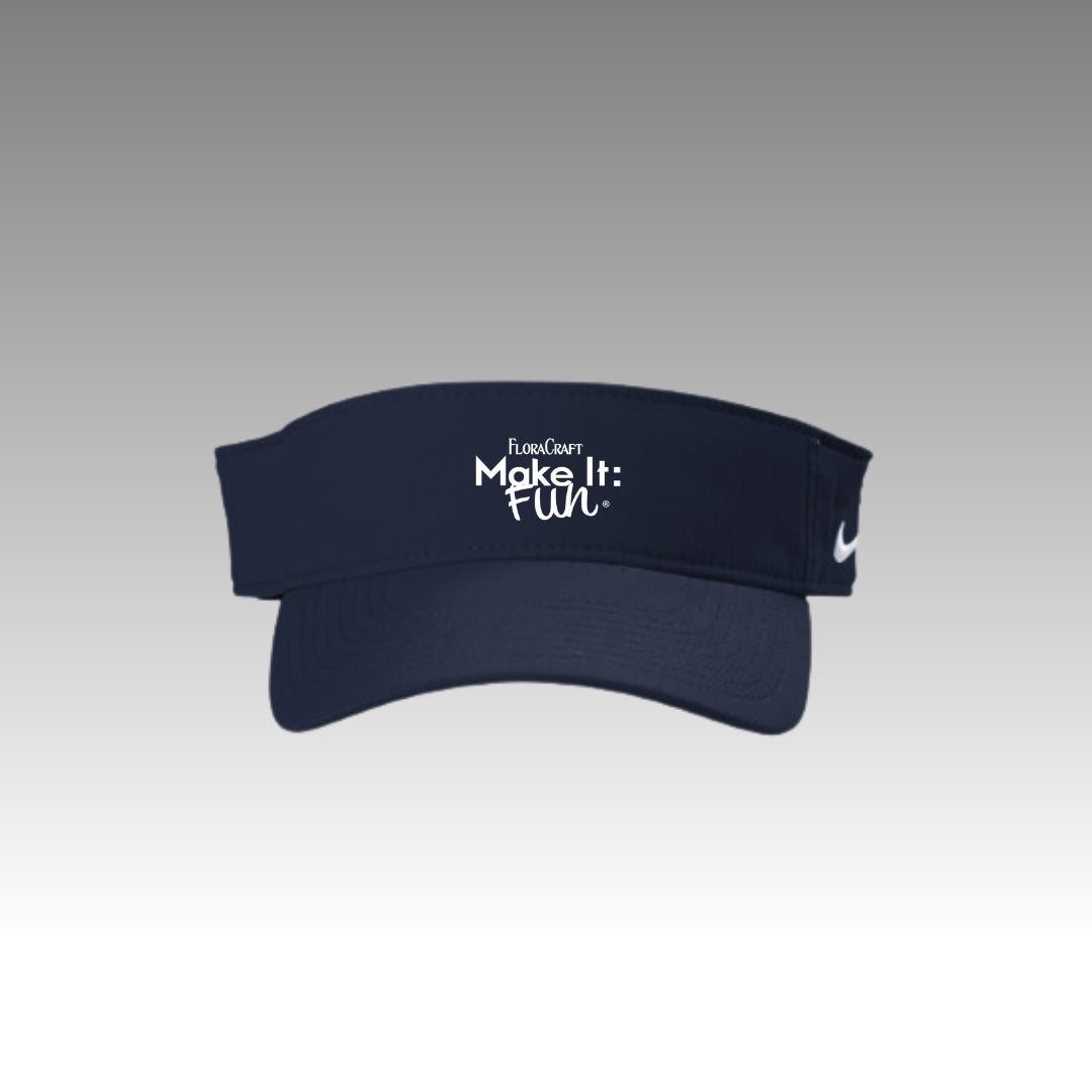 Nike Dri-FIT Team Visor in College Navy