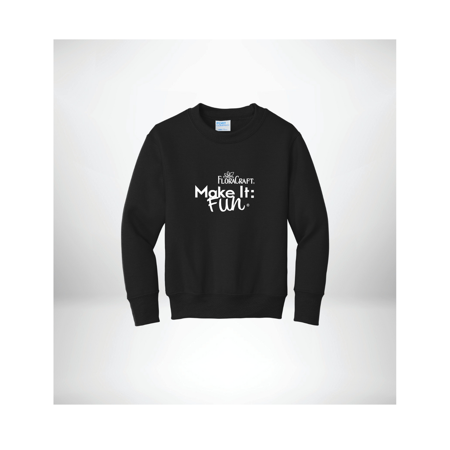 Port & Company® Youth Core Fleece Crewneck Sweatshirt