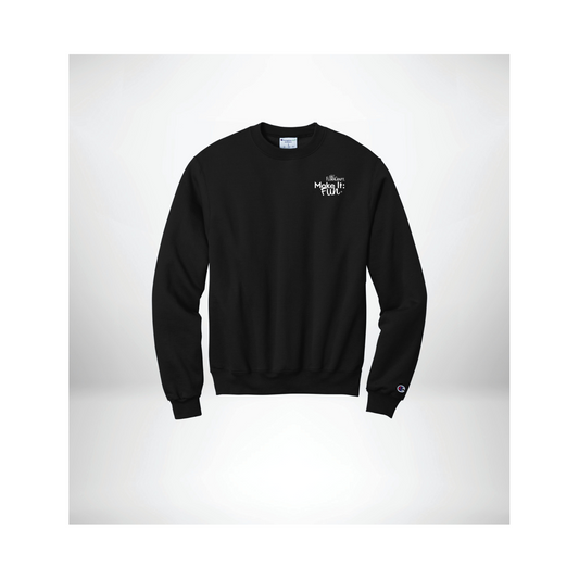 Champion® Powerblend® Crewneck Sweatshirt - Embroidery