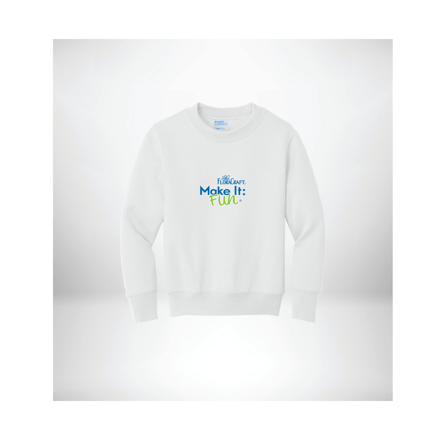 Port & Company® Youth Core Fleece Crewneck Sweatshirt