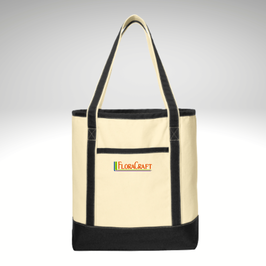 Port Authority® Large Cotton Canvas Boat Tote