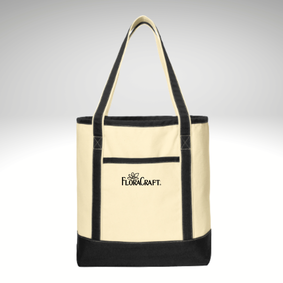 Port Authority® Large Cotton Canvas Boat Tote