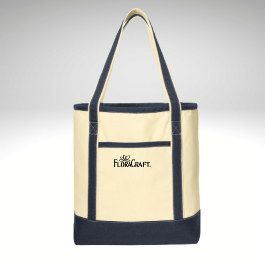 Port Authority® Large Cotton Canvas Boat Tote
