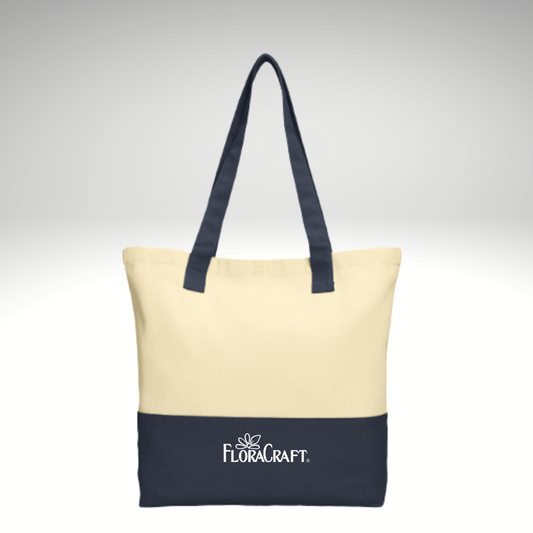 Port Authority® Colorblock Cotton Tote