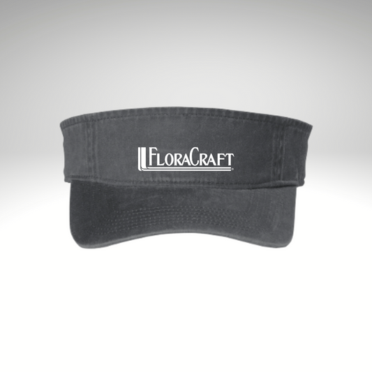 Port Authority® Beach Wash® Visor in Coal