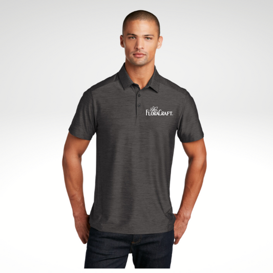 OGIO ® Slate Polo in Blacktop - Embroidery