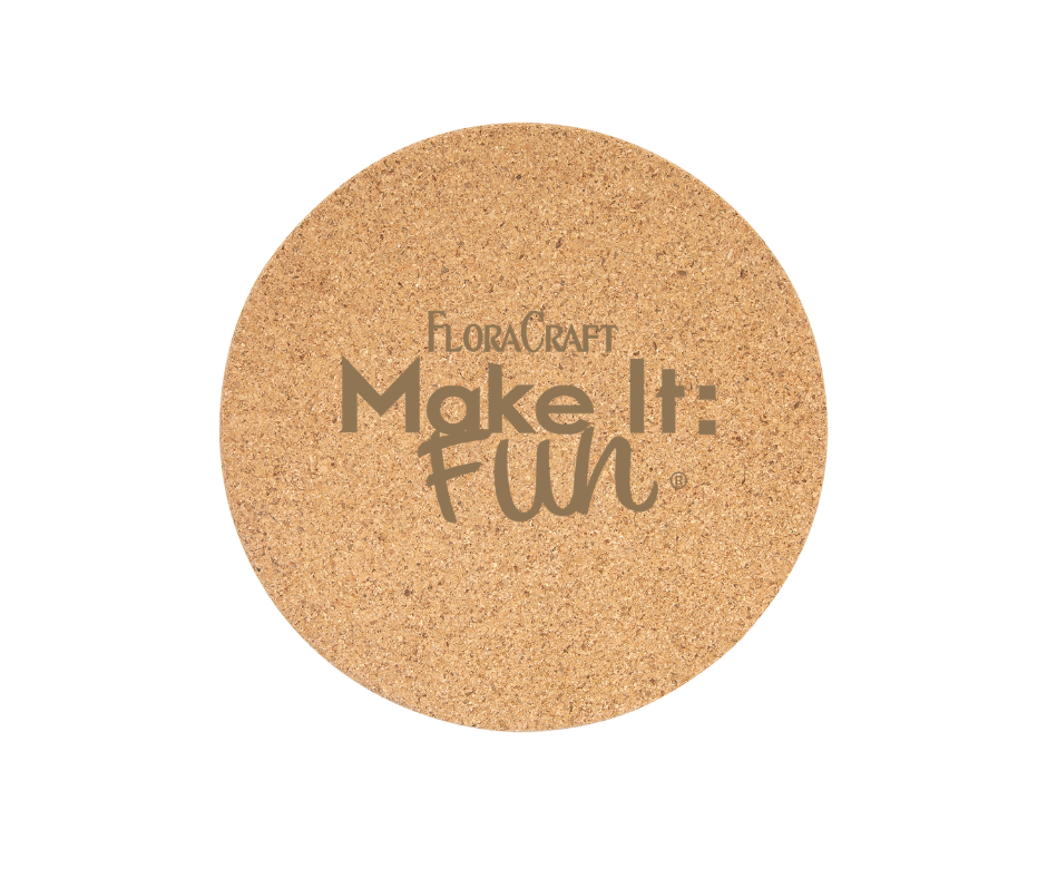 Round Cork Trivet / Coaster