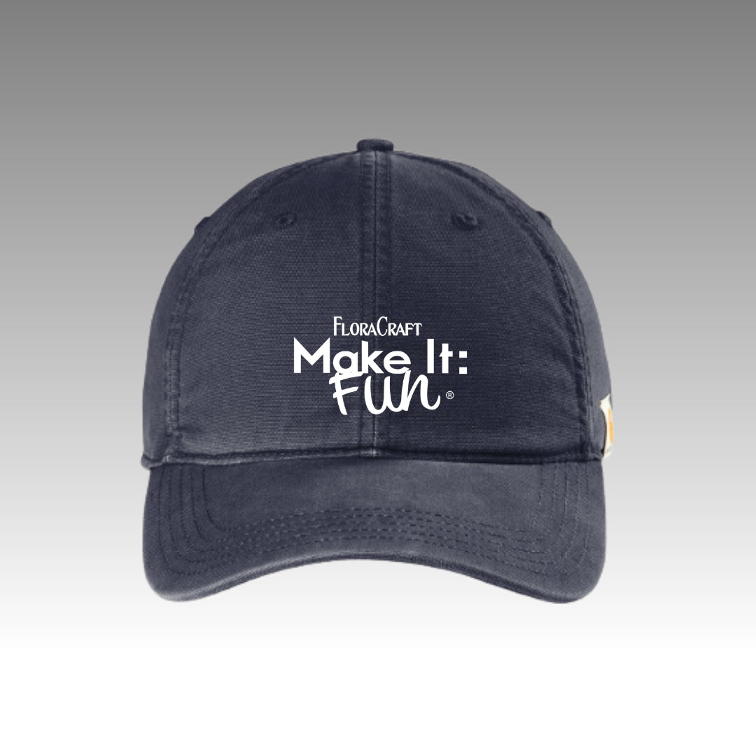 Carhartt® Cotton Canvas Cap in Navy