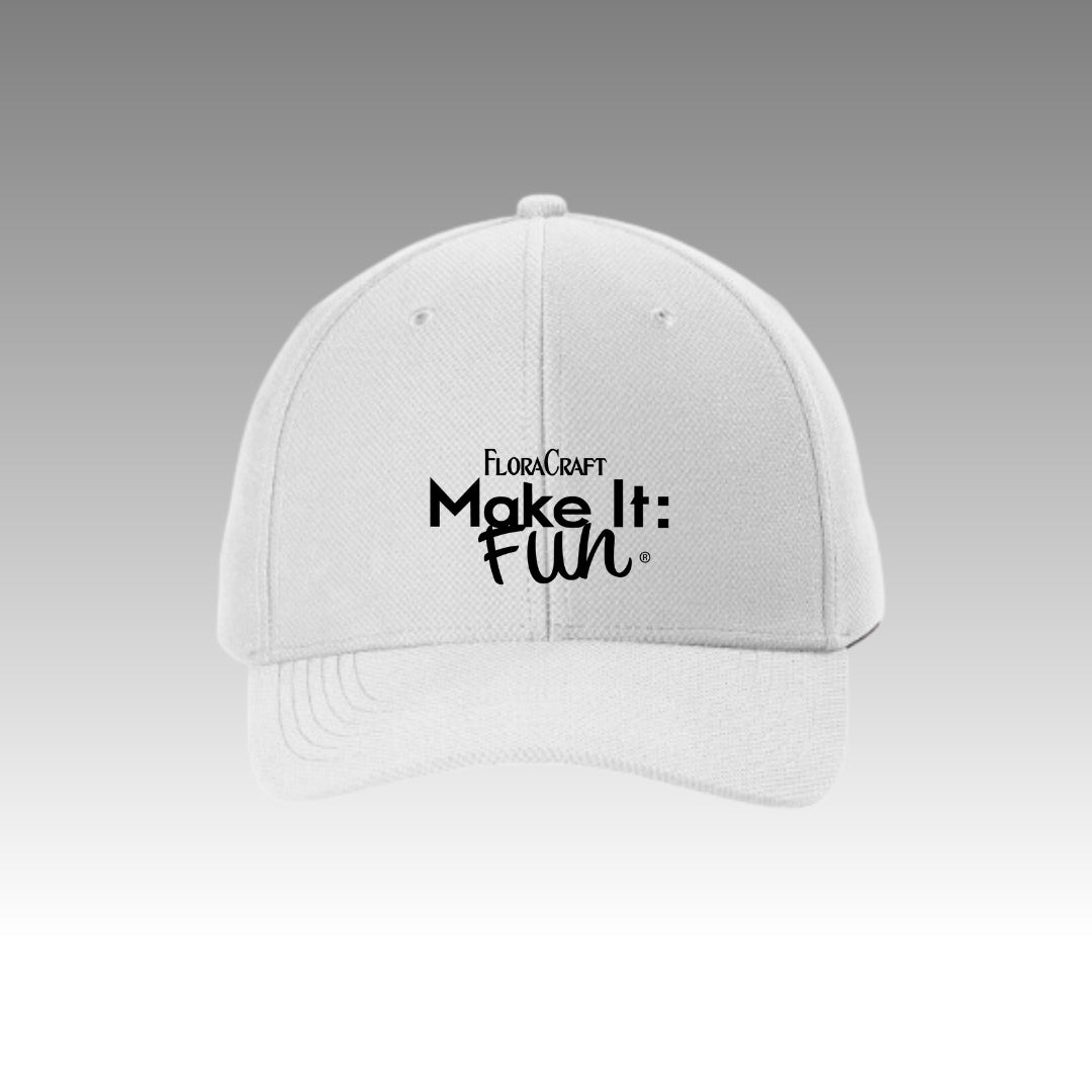 Sport-Tek® Action Snapback Cap in White